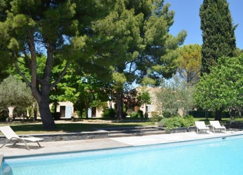 Gite in charming property with swimming pool