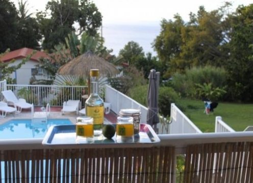 Chalets Sous-le-Vent - piscine à Bouillante